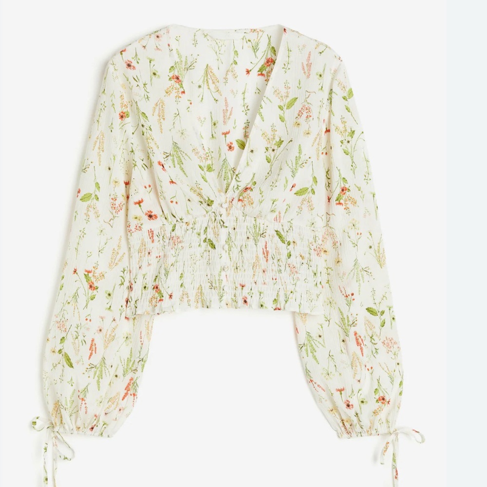 Beautiful floral blouse